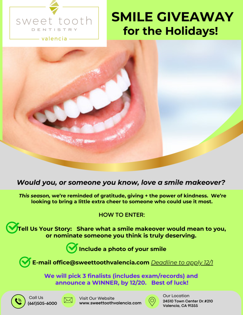 Apply for our Smile Giveaway Contest!